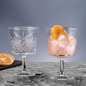 Pasabahce Timeless Cocktailglas 270 ml - Kristall-Schliff Martini Glas