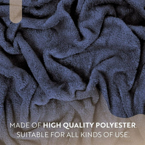 English Home Welsoft Decke - Flauschige TV-Decke 120x170 cm