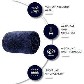 English Home Welsoft Decke - Flauschige TV-Decke 120x170 cm