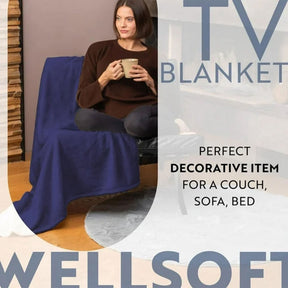 English Home Welsoft Decke - Flauschige TV-Decke 120x170 cm