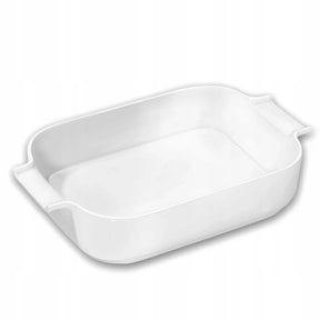 Wilmax Auflaufform mit Griffen 860 ml Porzellan Weiß WL-997018/1C