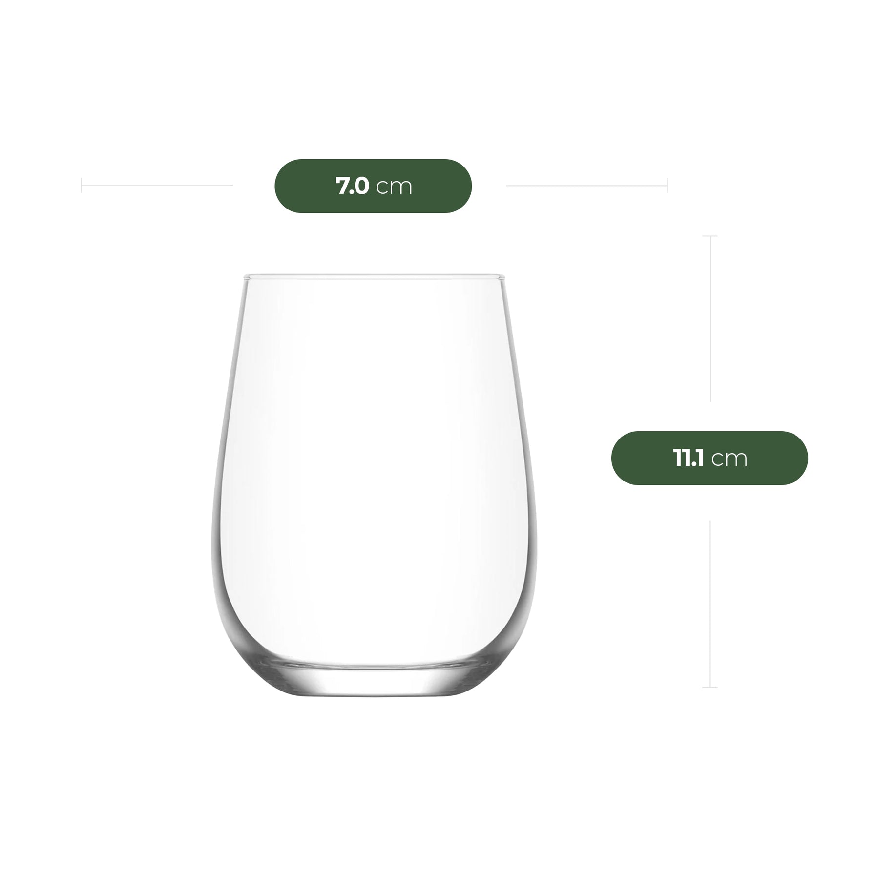 Lav Gaia Softdrink Wasserglas Set -12-teiliges