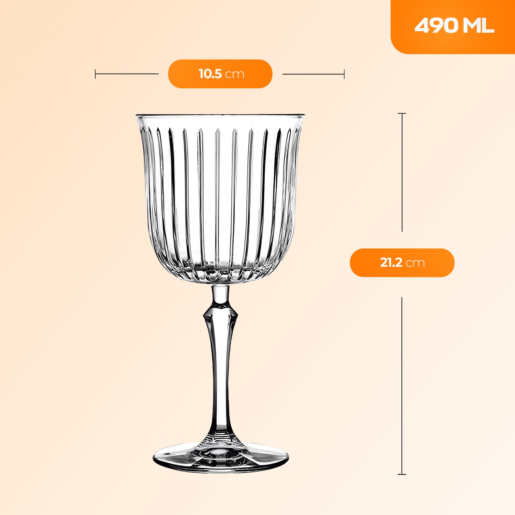 Pasabahce Joy Cocktailgläser 490 ml