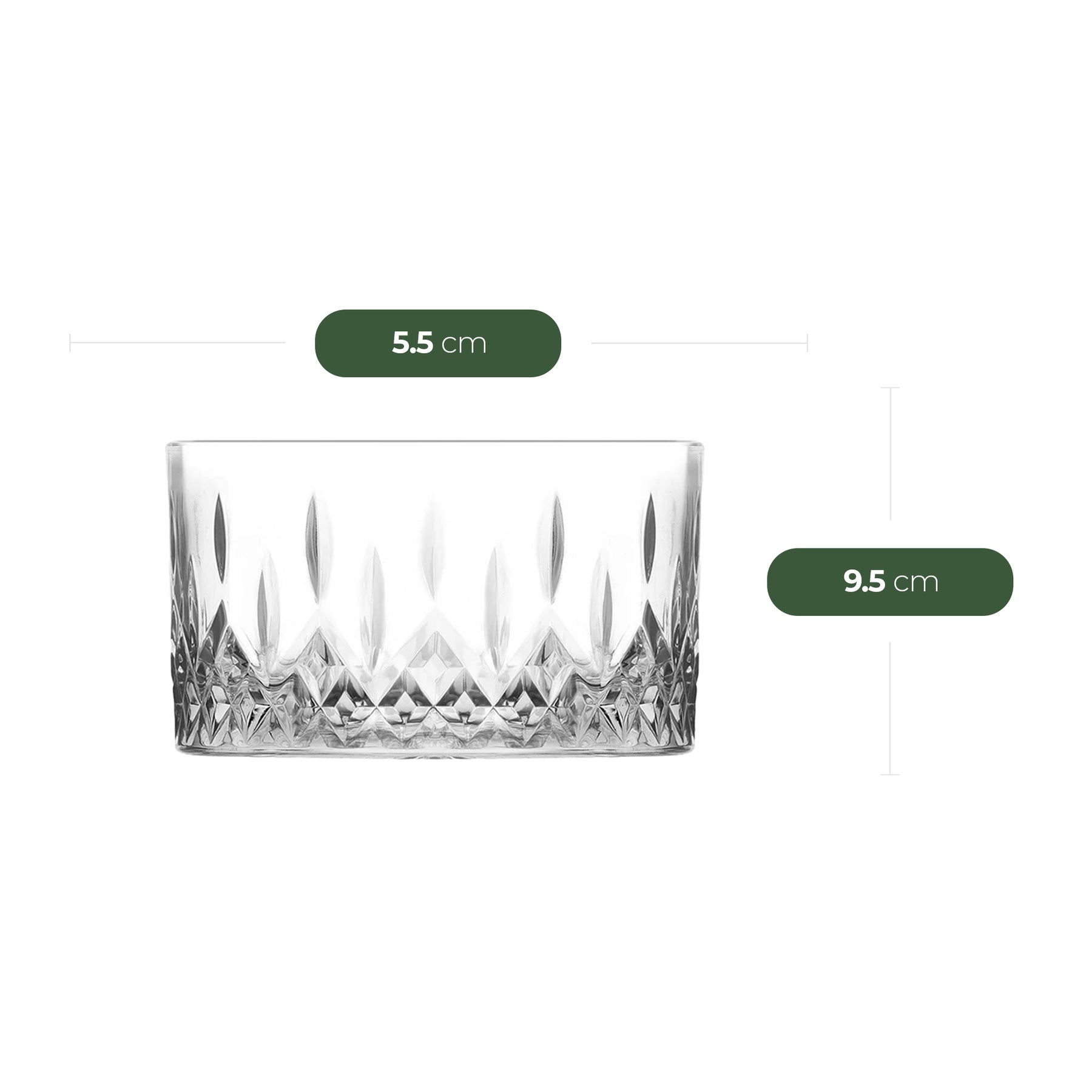LAV Odin Glasschalen - 260ml  - 2er Set