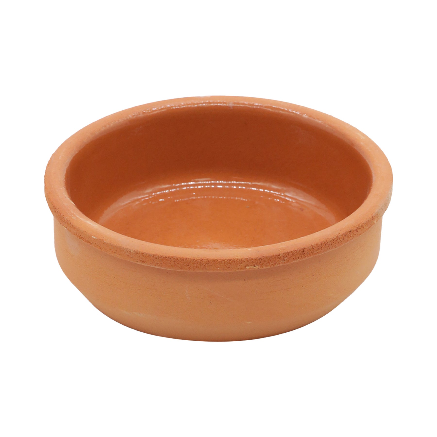 Viapot ANADOLU 6er Set - 250 ml - Innen Braun Glasiert - Terrakotta-Schalen - 12×4 cm