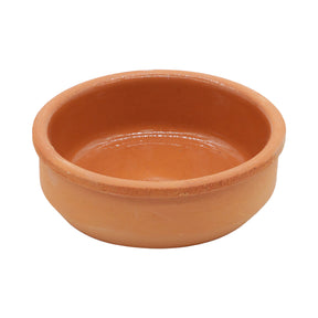 Viapot ANADOLU 6er Set - 250 ml - Innen Braun Glasiert - Terrakotta-Schalen - 12×4 cm