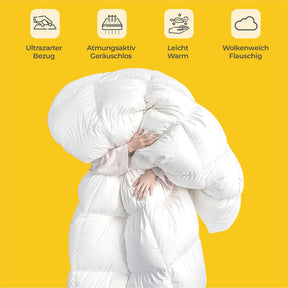 Sleep Comfy Dons Serie - Ganzjahresdecke Einzelbett, Antiallergisch & Waschbar