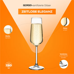 Pasabahce Allegra Champagnerflöte 195 ml (6 1/2 oz)