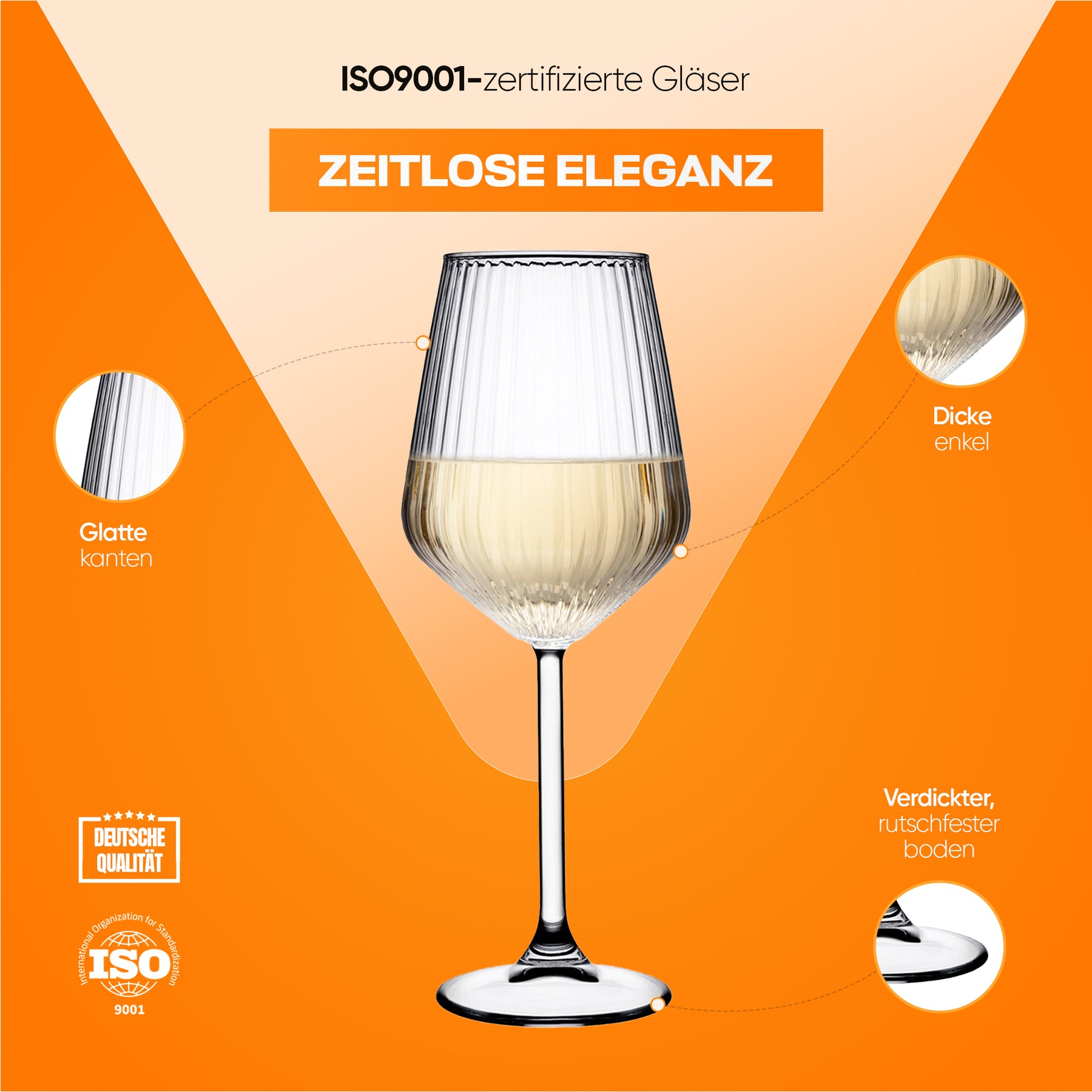 Pasabahce Allegra Focus Weinglas 35 cl
