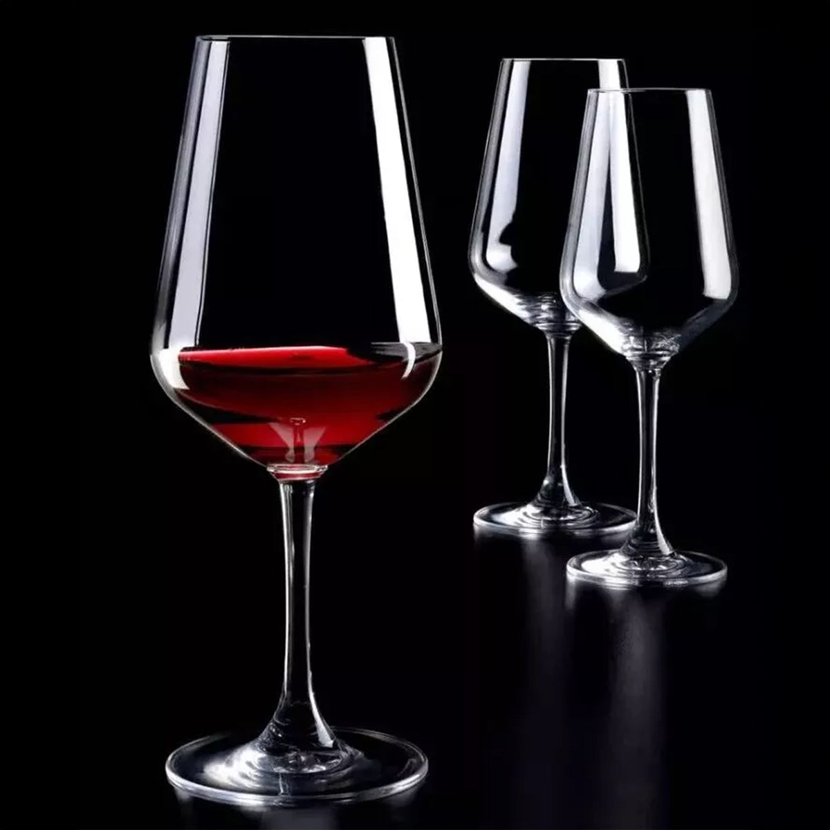 Pasabahce Allegra Weingläser Set, 490 ml, 3er Set