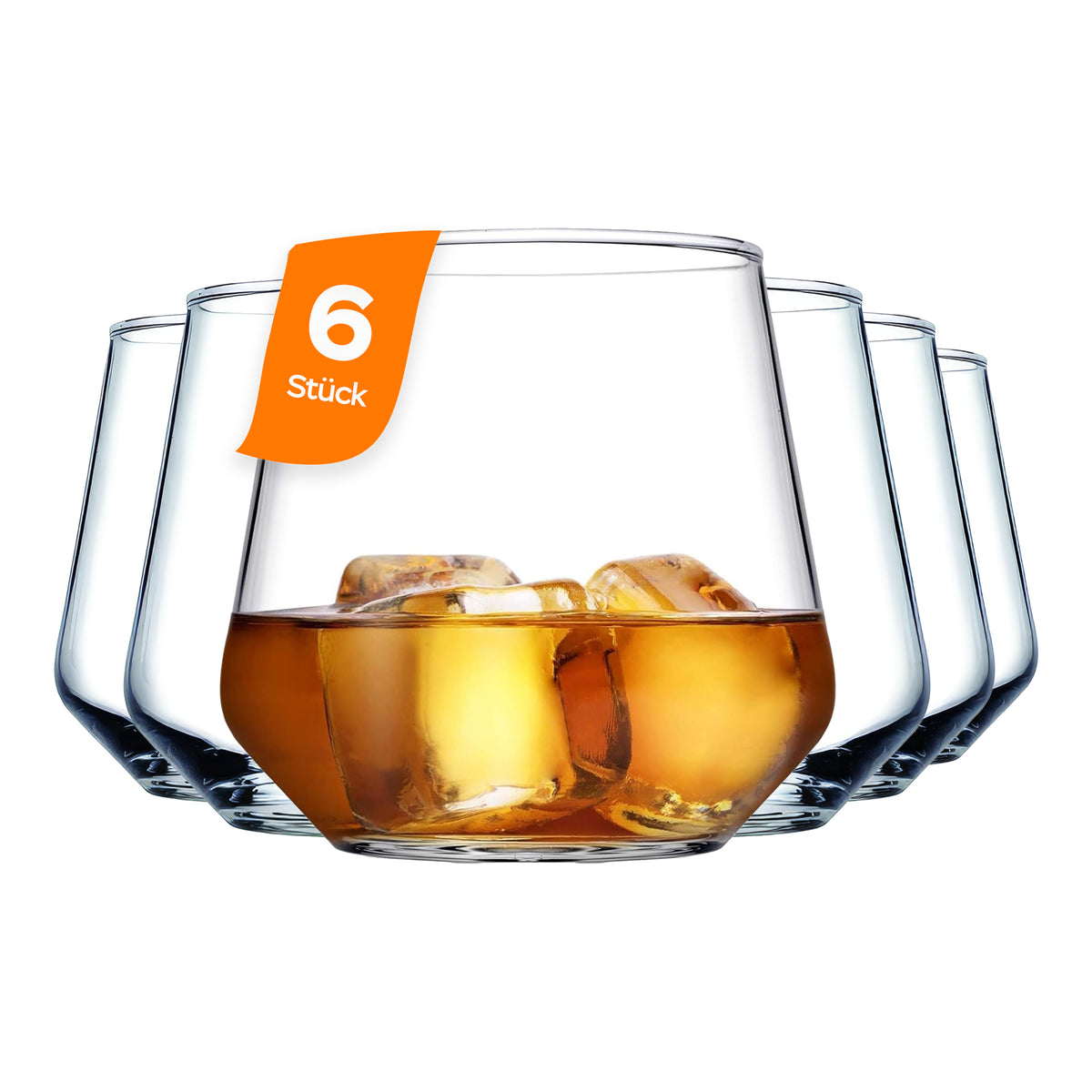 Pasabahce Allegra Whiskygläser - 345 ml