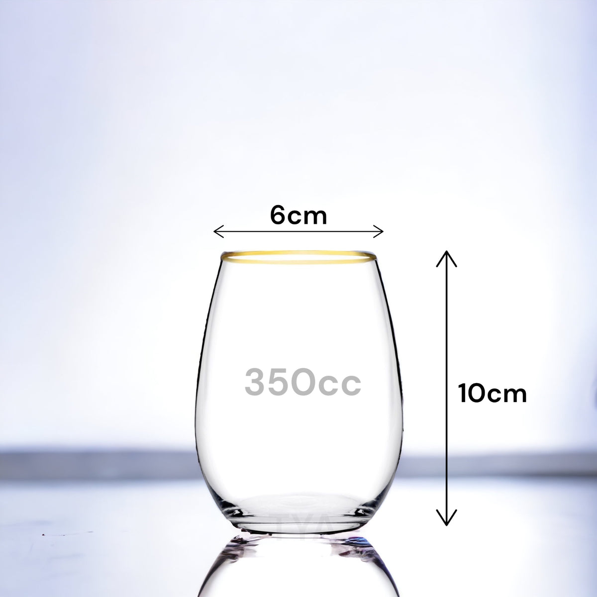 Pasabahce Amber Weinglas 350 ml 