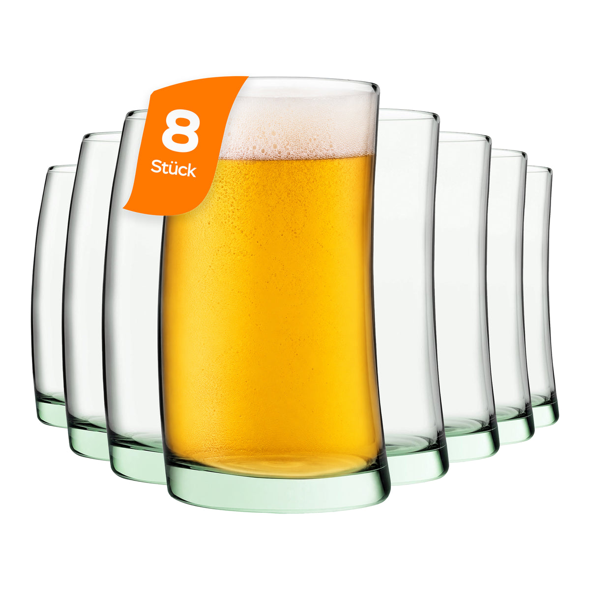 Pasabahce Aware Penguin Longdrinkglas Seitenansicht aus recyceltem Glas