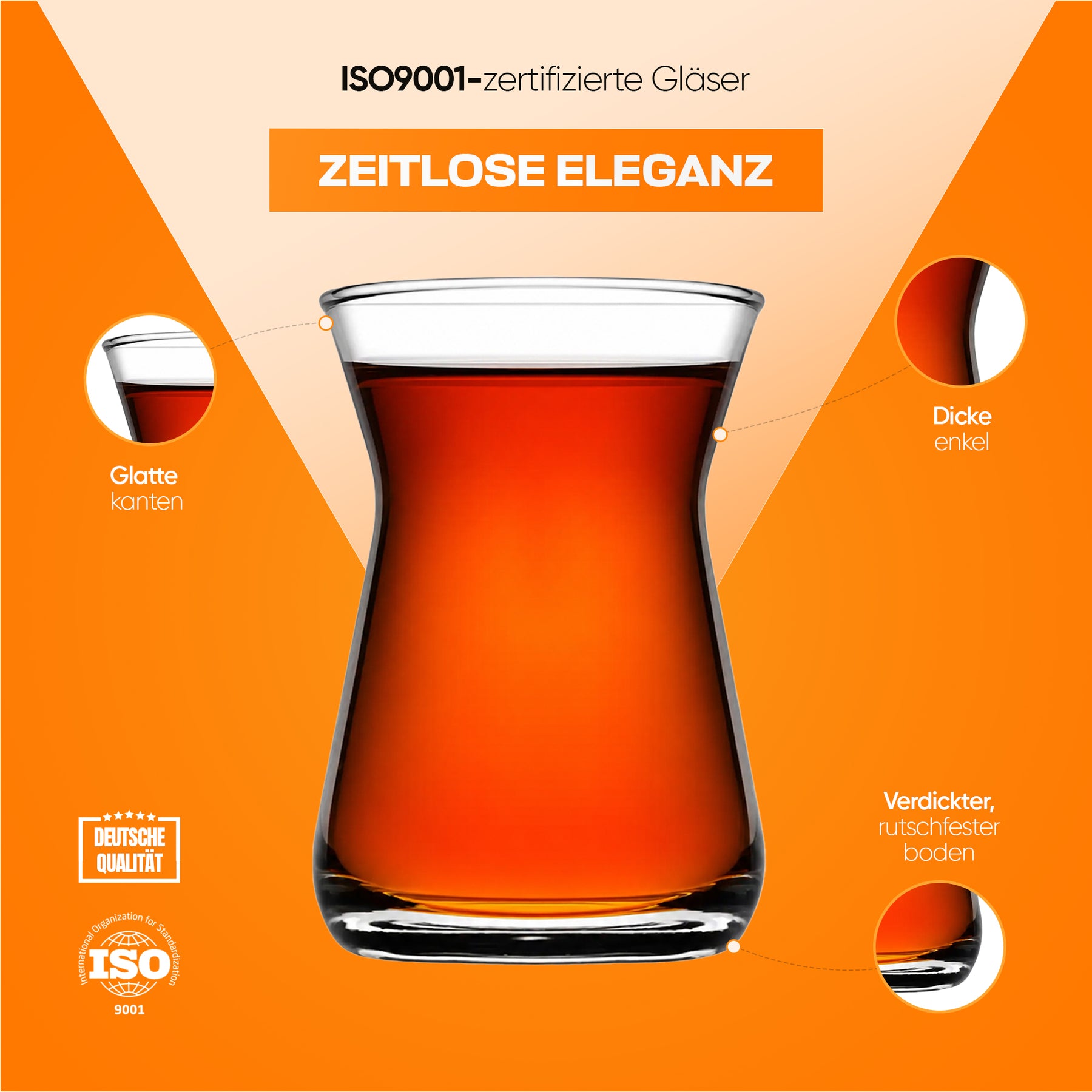 Pasabahce Basic Irem Teeglas - 132 ml