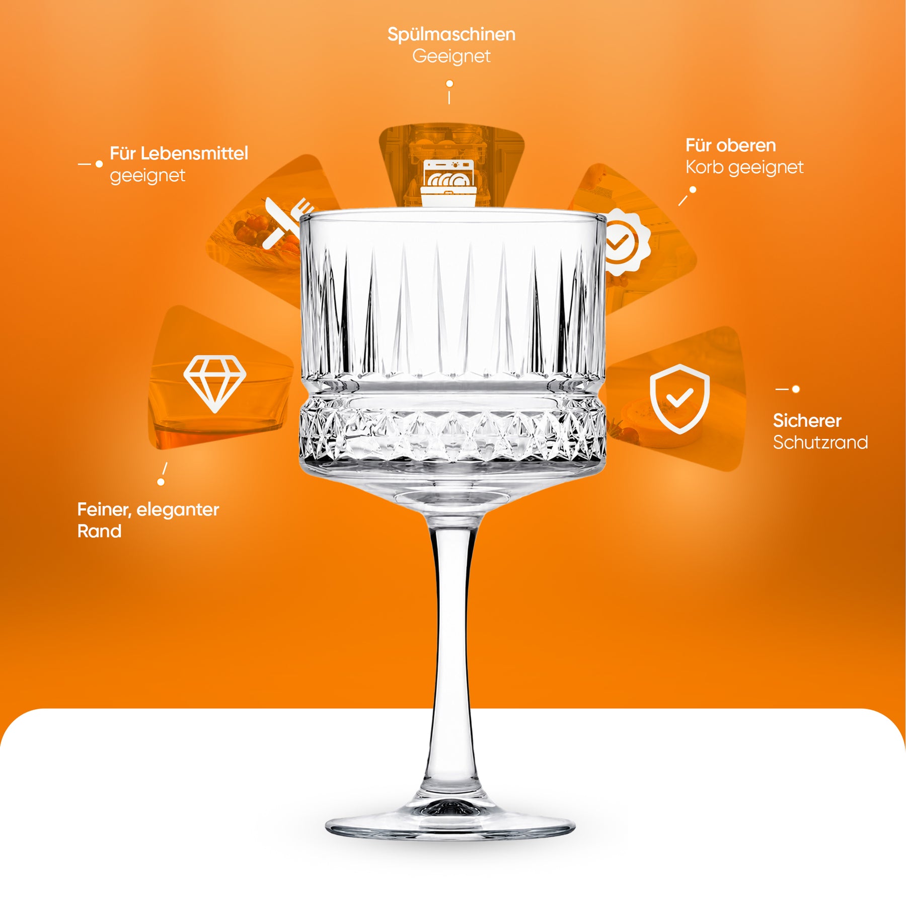Pasabahce Elysia Cocktailglas 500 ml (16 3/4 oz)
