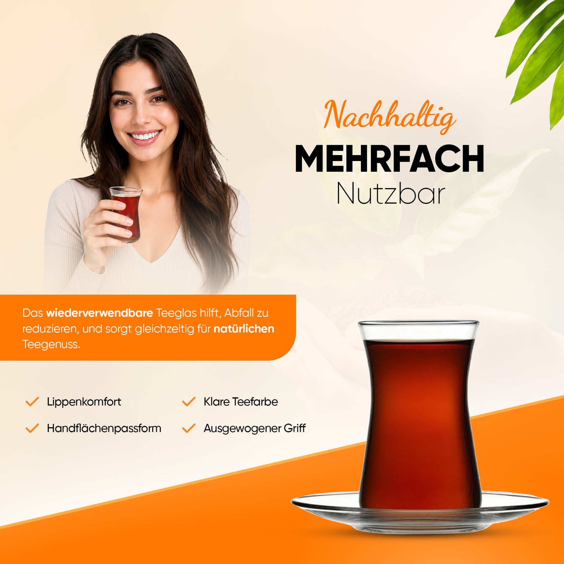 Pasabahce Heybeli Teeset 160 ml (5 3/4 oz)