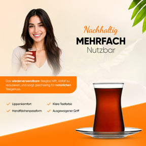 Pasabahce Heybeli Teeset 160 ml (5 3/4 oz)