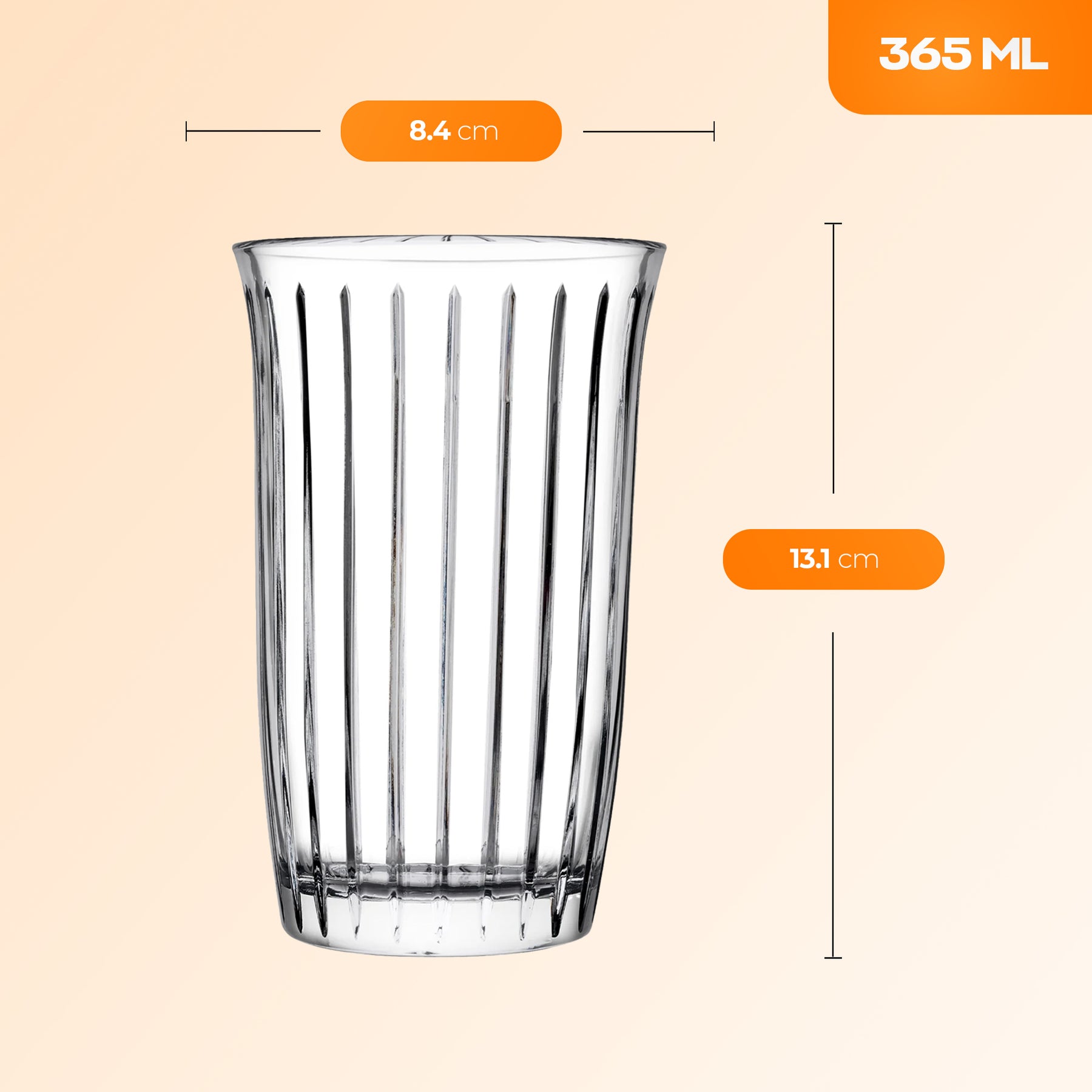 Pasabahce Joy Longdrinkglas 365 ml