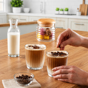 Pasabahce Joy 4er Set Whiskygläser kristallklares Glas