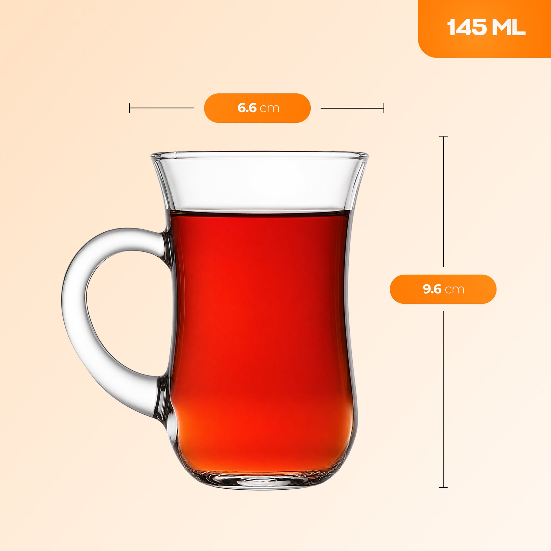Pasabahce Keyif Teeglas - 145 ml