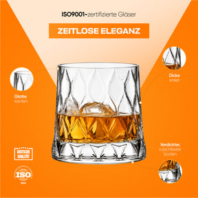 Pasabahce Leafy Whiskyglas 300 ml (10 oz)