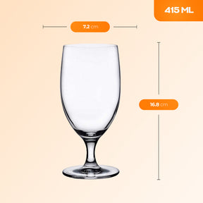 Pasabahce NUDE Reserva Mehrzweckglas/Bierglas 415 ml (13 1/2 oz)