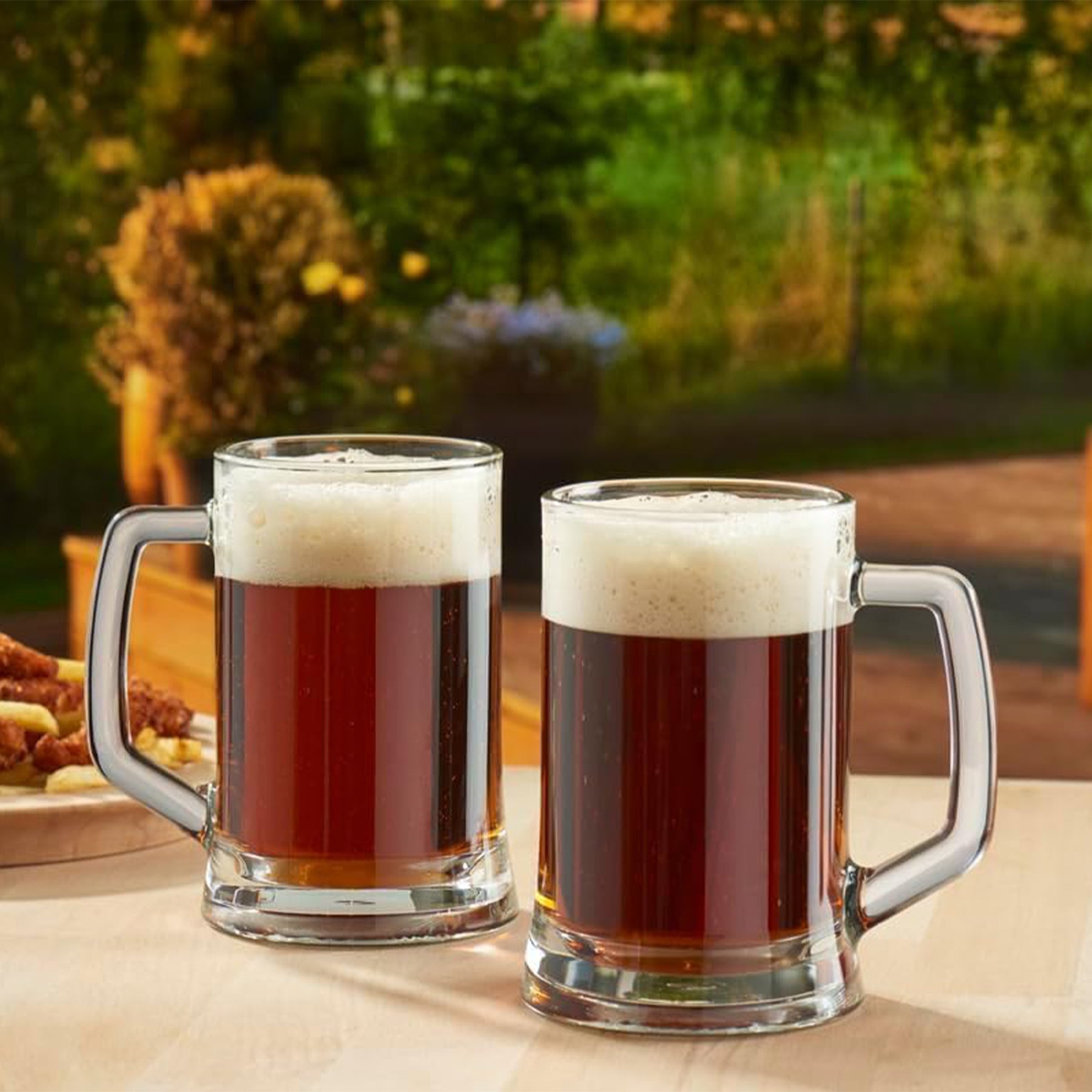 Pasabahce Pub Bierglas 500 ml - Klares Glas mit Henkel