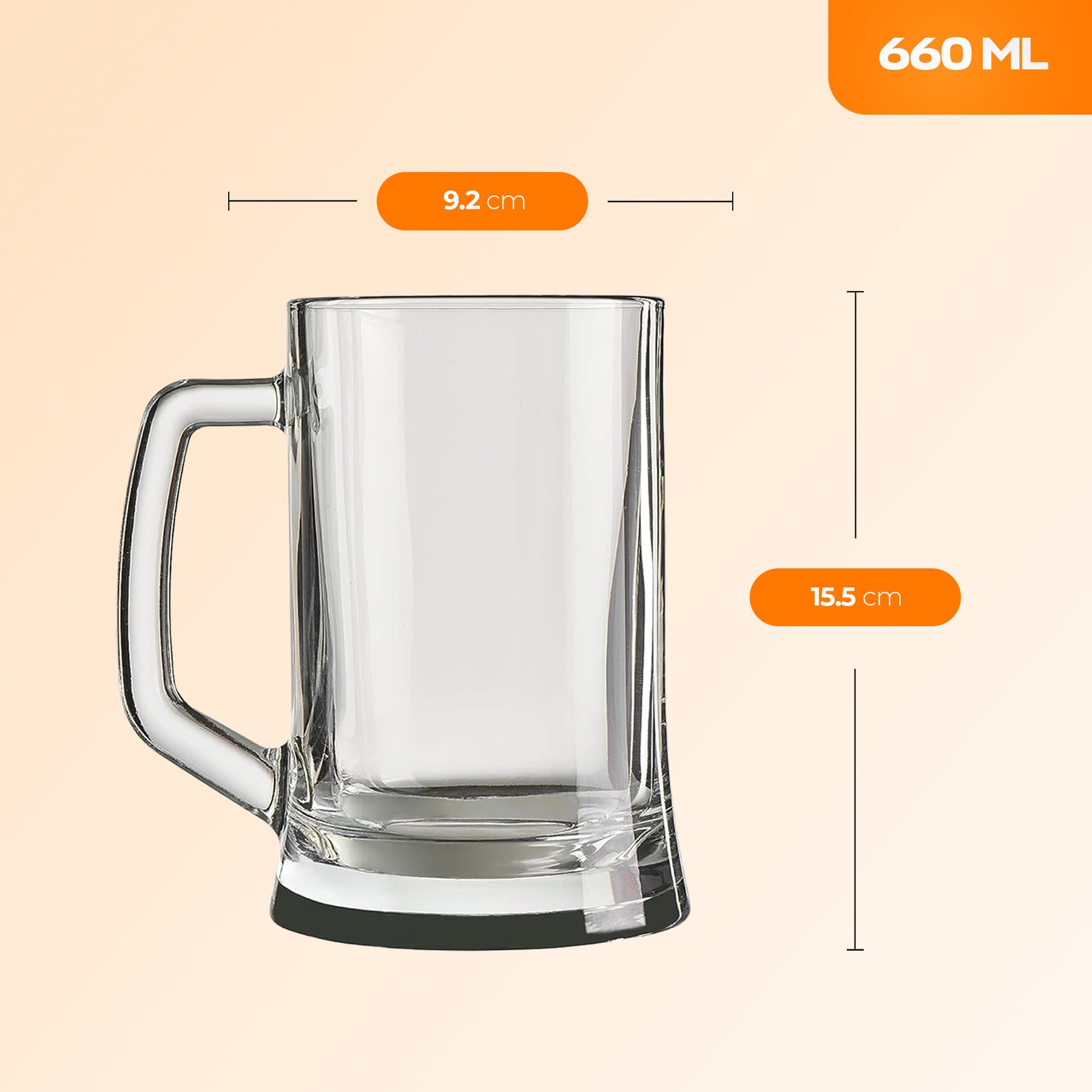 Pasabahce Pub Biersiedel 660 ml