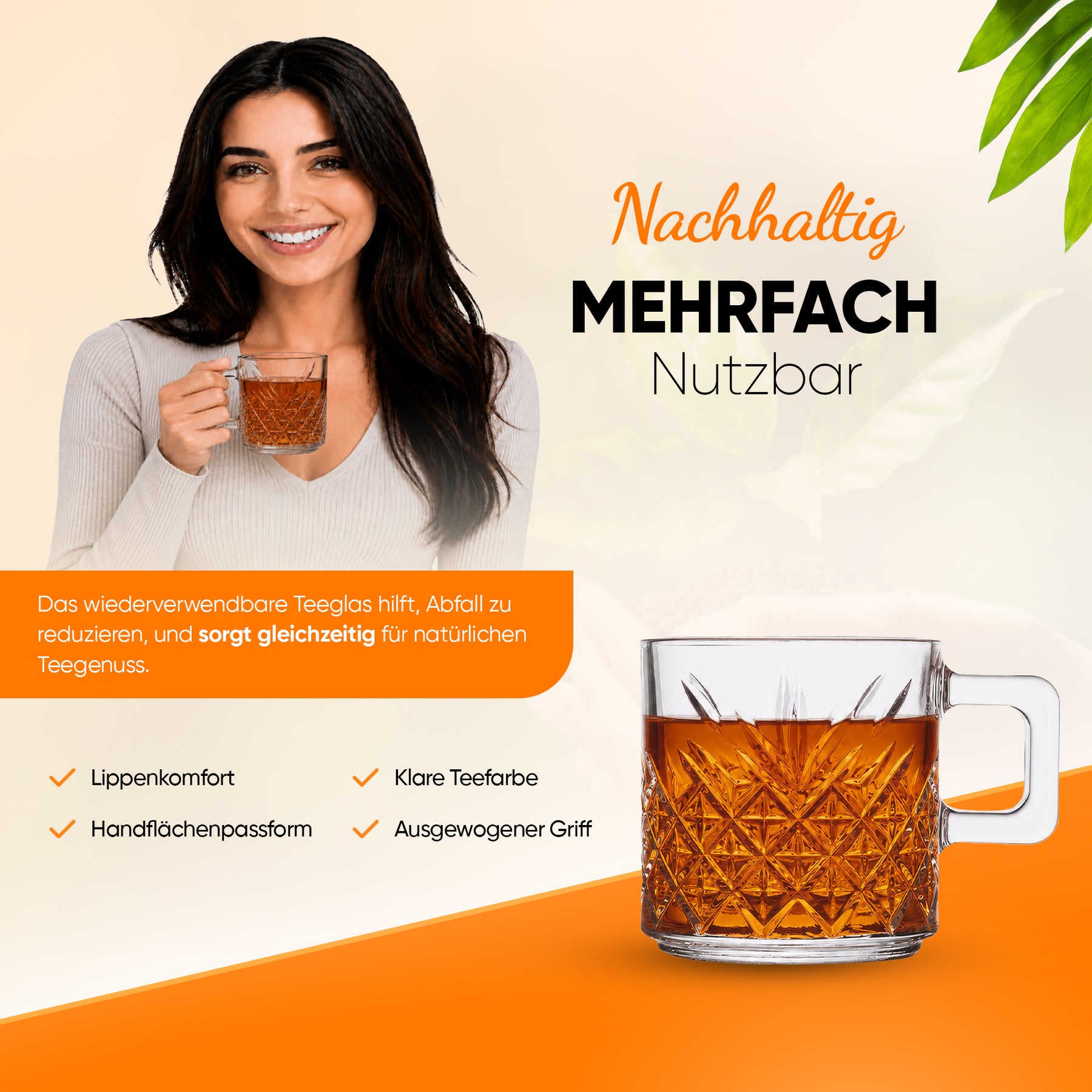 Pasabahce Timeless Mug mit Henkel