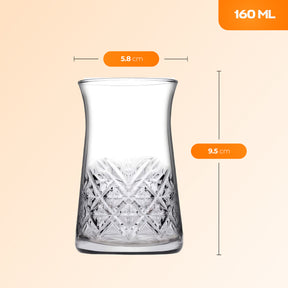 Pasabahce Timeless Teegläser Set, 160ml