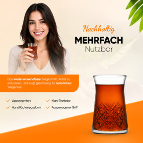 Pasabahce Timeless Teegläser Set, 160ml