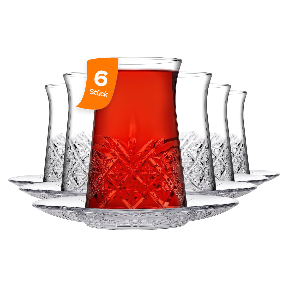 Pasabahce Timeless Teegläser Set, 160ml