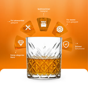 Pasabahce Timeless Whiskygläser -345ml