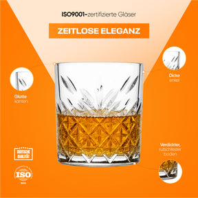 Pasabahce Timeless Whiskygläser -345ml