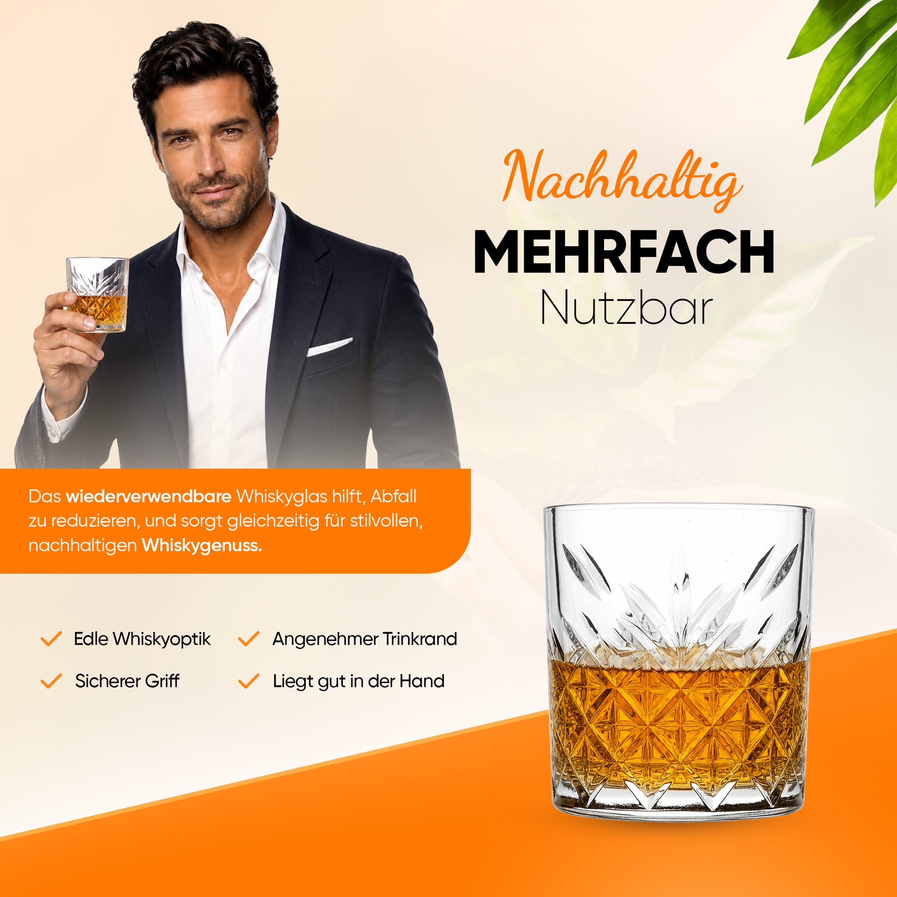 Pasabahce Timeless Whiskygläser -345ml