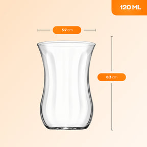 Pasabahce Üsküdar Teeglas - 120 ml