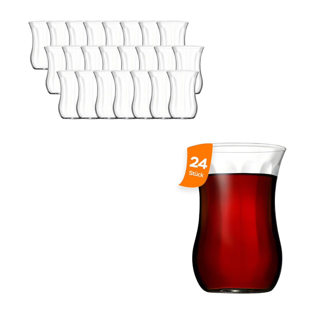Pasabahce Üsküdar Teeglas - 120 ml