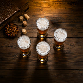Pasabahce Pils Weizenbier Glas 665 ml Oberfläche Detail