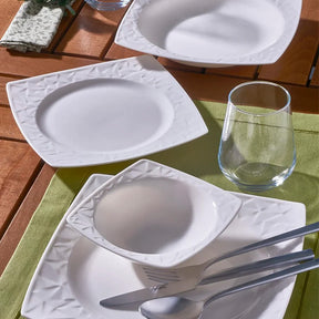 GÜRAL Vivente Tafelservice, 24-tlg., 6 Personen, Porzellan, Elegant