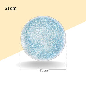 Wilmax Teller 21 cm Mehrfarbig Porzellan WL-671603/A