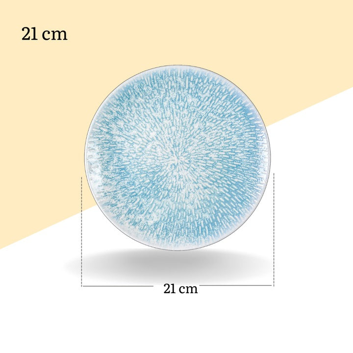 Wilmax Teller 21 cm Mehrfarbig Porzellan WL-671603/A