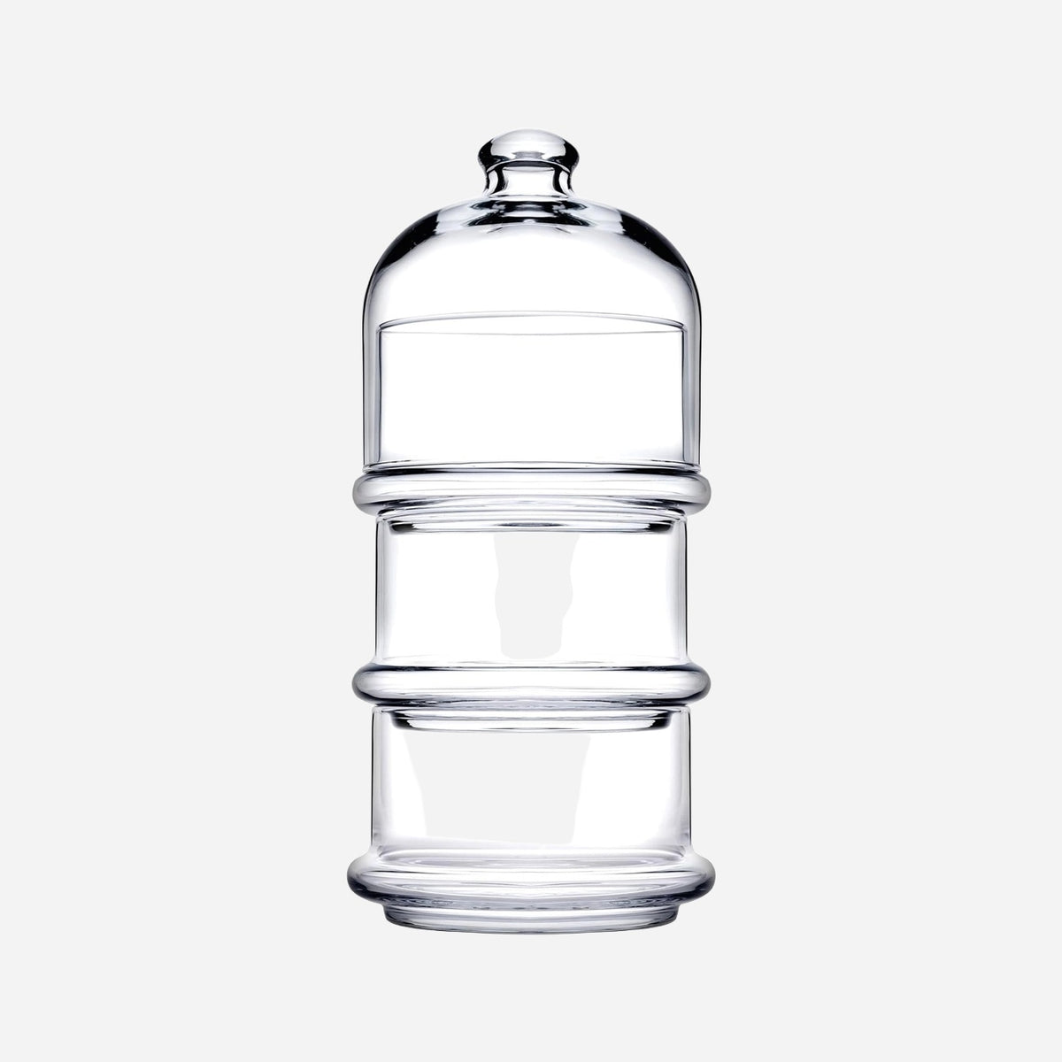 Pasabahce Servierschale mit Haube, 3-tlg Set, 3x230ml