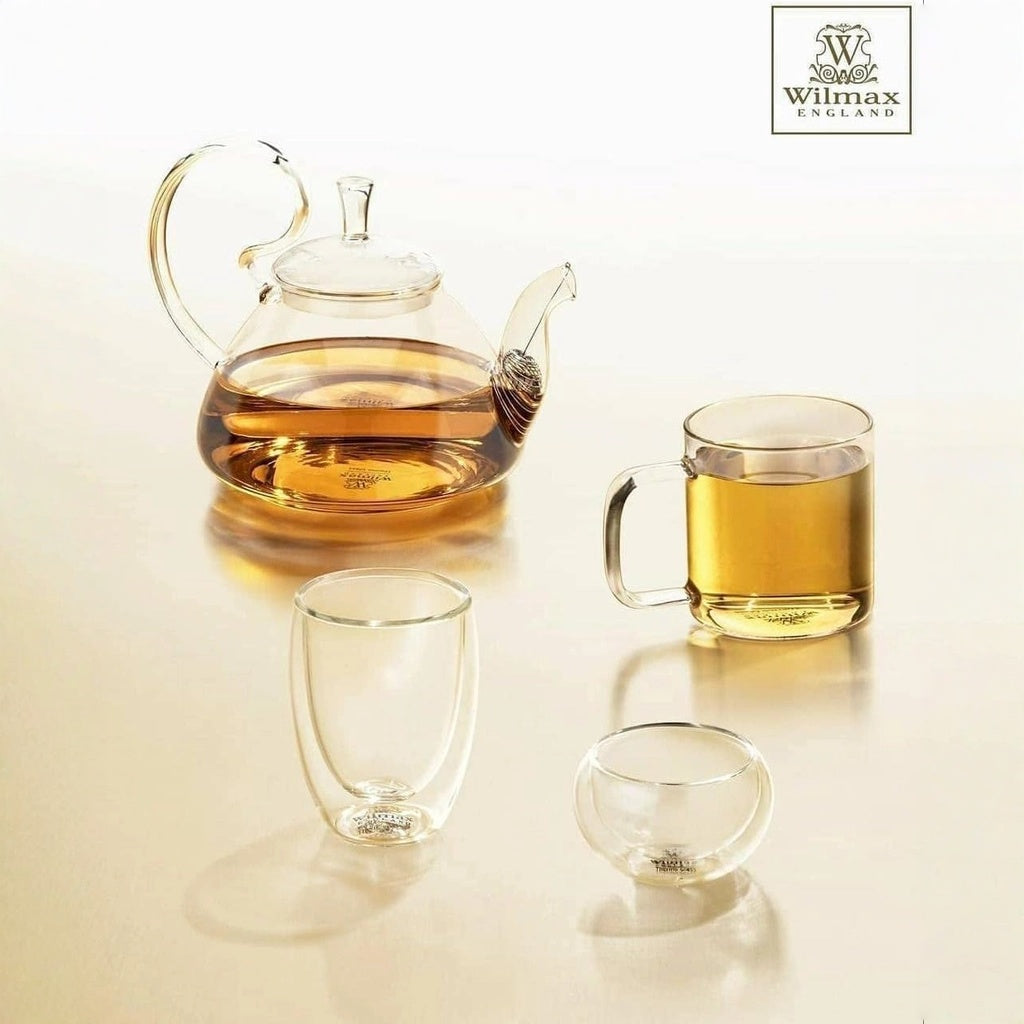 Wilmax Glasbecher 320 ml Borosilikatglas Transparent WL-888606/A