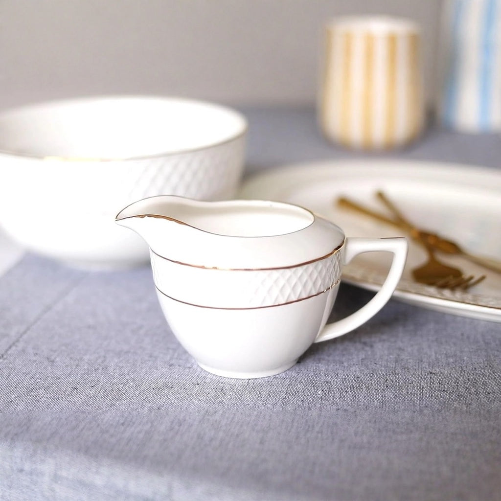 Wilmax Milchkännchen mit Goldrand 280 ml