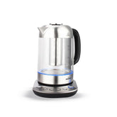 Schäfer Wasserkocher, 1,7 Liter, silber, mit Warmhaltefunktion und LED