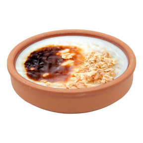 Viapot RUMELI 2er Set - 450 ml - Innen Braun Glasiert - Terrakotta-Schalen - 16×4 cm