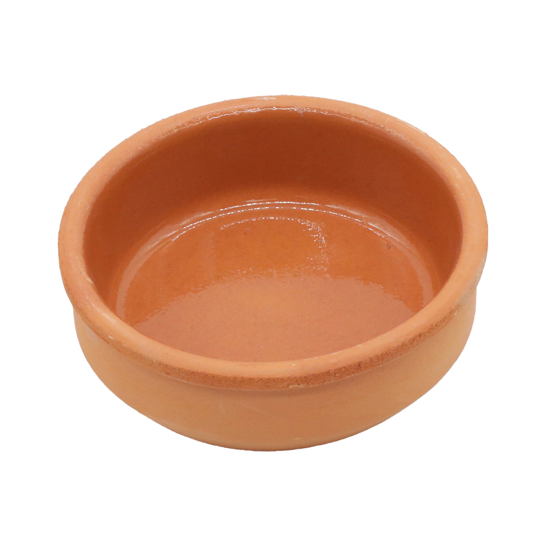 Viapot ANADOLU 6er Set - 250 ml - Innen Braun Glasiert - Terrakotta-Schalen - 12×4 cm