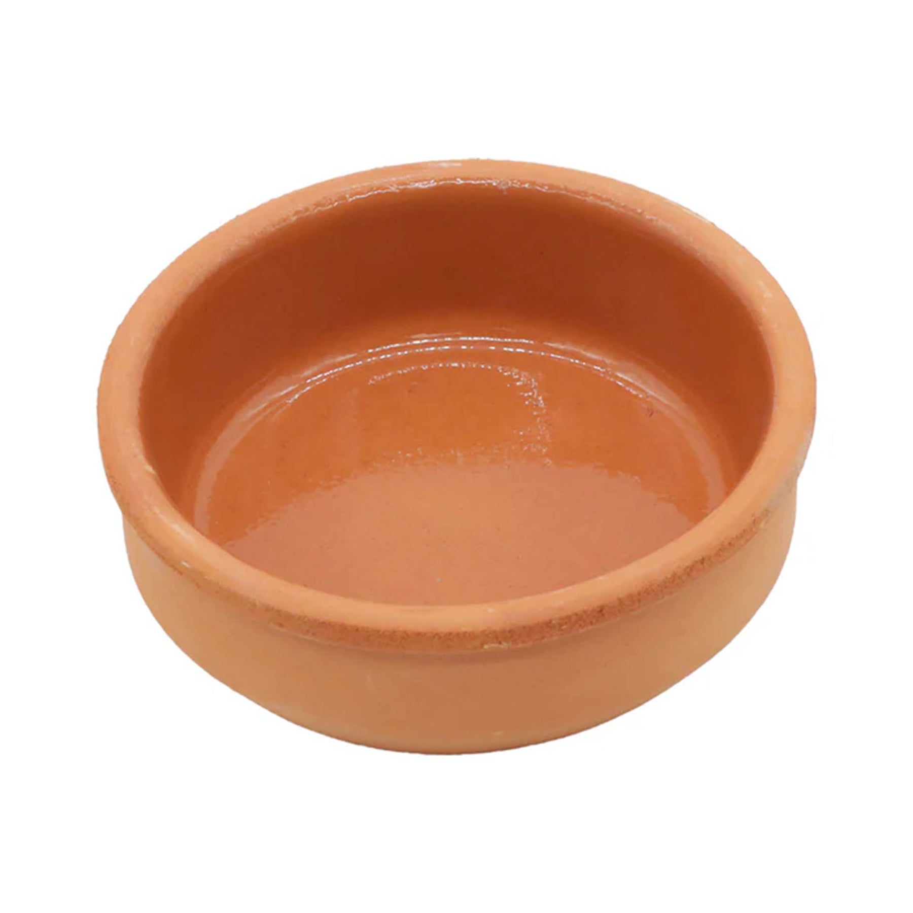 Viapot ANADOLU 6er Set - 250 ml - Innen Braun Glasiert - Terrakotta-Schalen - 12×4 cm