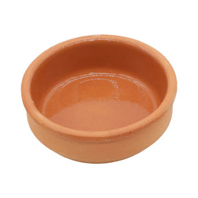 Viapot ANADOLU 6er Set - 250 ml - Innen Braun Glasiert - Terrakotta-Schalen - 12×4 cm