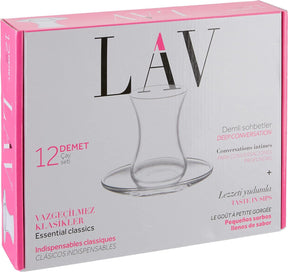 12-teiliges LAV Demet Set für Teezeremonien und Alltag
